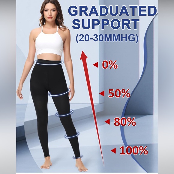 NWT Beister Compression Pantyhose, Support Tights - Picture 2 of 10